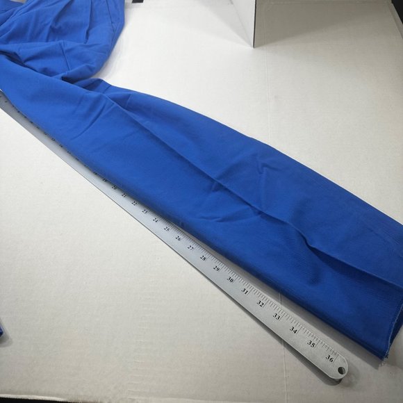 Aureus Men's Sz 36 Pant Pleated Raw Hem Needs To Be Tailored Blue New With Tags - Picture 8 of 16